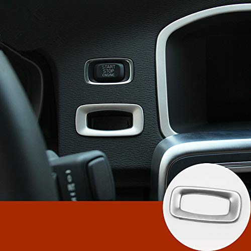 Interior Center Console Key Hole Frame Trim Cover 1Pcs For Volvo S60 2011-2017 #TOP22