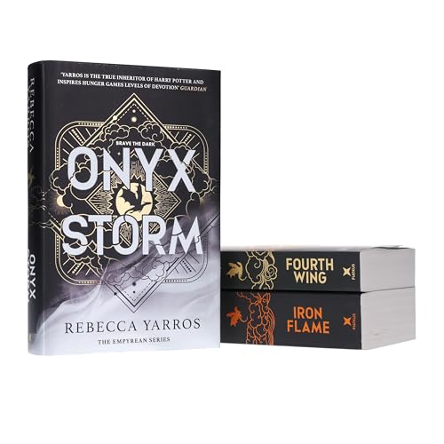 The Empyrean Series Collection 3 Books Set By Rebecca Yarros (Fourth Wing, Iron Flame & Onyx Storm) - Image 3