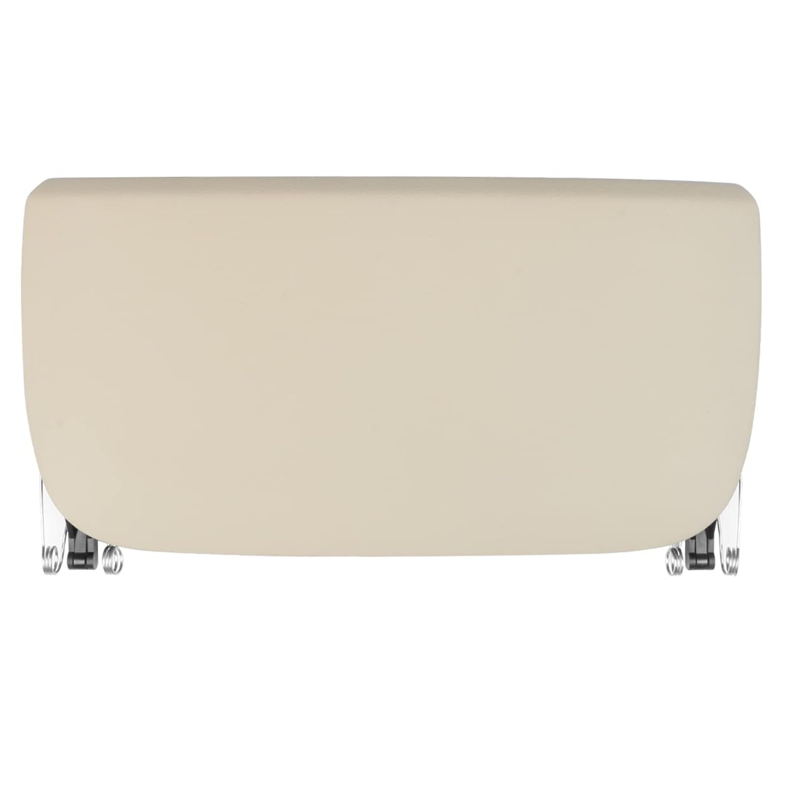 Jaronx Compatible with BMW Seat Back Pocket, Genuine Leather Backrest Panel Replacement for 5 Series F10 F11 F07, 7 Series F01 F02 (Off-White)