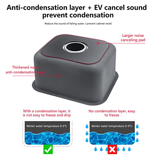 Wells Sinkware Cmu2318-9 Craftsmen Series Stainless Steel Kitchen Sink, 23" 18 Gauge, Brushed Matte Finish #TOP4