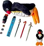 ピングー ペンギン ぬいぐるみ ペンケース 筆箱 グッズ かわいい 動物 動物 大容量 多機能 文房具 男の子 女の子 高校生 小物収納 コスプレ小物 入学プレゼント (かわいい) [並行輸入品]