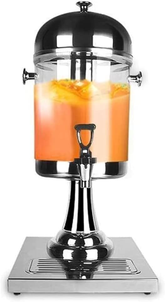 ビール飲料ディスペンサービールバケツ、ビール飲料タワー、8Lステンレススチールシングルヘッドジュースマシン、多機能飲料マシン、ジュー