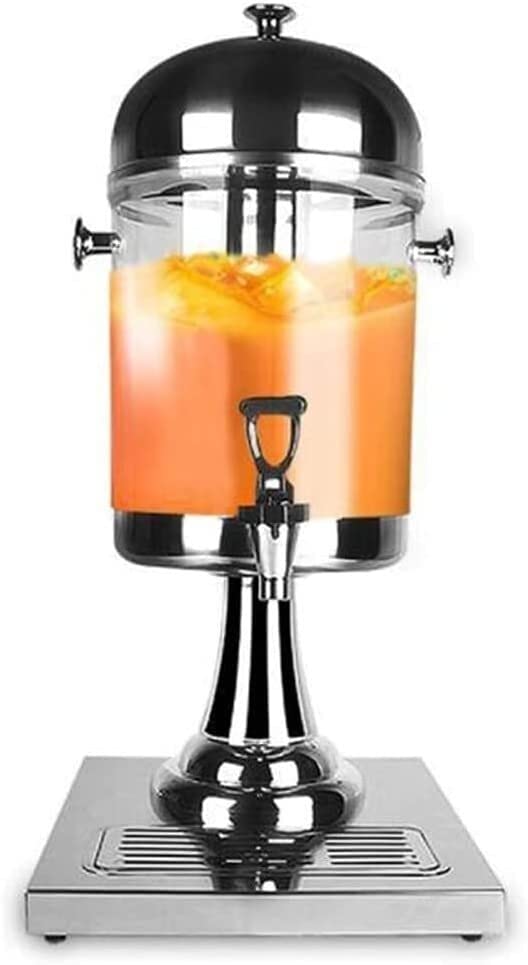 Distributeur de bière 8L en acier inoxydable au design élégant pour buffets