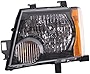 CarLights360: For Nissan Xterra Headlight Assembly 2009-2015 Driver Side| Black | DOT Certified | NI2502189