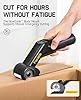 Fanttik C10 Pro BowGuide Electric Cardboard Cutter, Cordless Scissors with LED Display, 2-Speed Adjustable, Rechargeable Powerful Rotary Box Cutter with 2 Blades for Fabric, Carpet, Leather, Cardboard #4