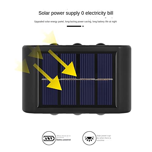 Luz solar para jardín de pared para iluminar zonas oscuras y pasos en la cerca exterior 3