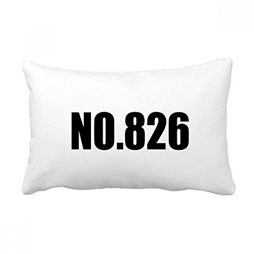 Coussin Chanceux Numéro 826 multicolore, l'idée cadeau idéale pour le canapé