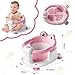 Baby Bath Seat for Babies 6 Months & up Non-Slip Toddler Bath Seats for Sitting Up Infant Bathtub Chair with Suction Cups and Soft Cushion for Baby Shower Tub Seat