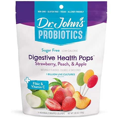Dr. John's Probiotics Digestive Health Pops Cover