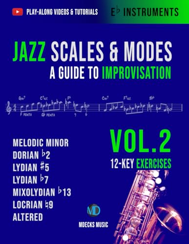 Guide jazz instruments en Mib Vol.2 ne plus bloquer sur les solos de saxo