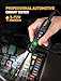 Upgraded Heavy Duty Circuit Tester with Buzzer, 3-72V DC Digital LED Test Light with Voltmeter, Automotive Light Tester with Illumination, Fuse Voltage Tester Auto Electrical Tool