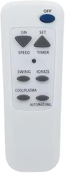 New Universal fit for Hatari AJ Sharp Fan Remote Control HT-PS20M1 HT-T16M5 HT-S16M7