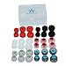 Lovinstar Replacement Earbuds for Powerbeats 2 3 Wireless Earphones Earbuds Replacement Eartips (1-Mix Color 18Pairs)