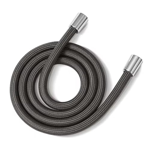 Manguera de ducha de mano de nailon flexible con rosca universal G1/2 2