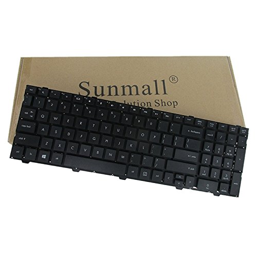 SUNMALL New Laptop Keyboard Compatible with HP ProBook 4540s 4540 4545s Series Laptop, Compatible with Part Number 702237-001 683491-001 701485-001 Black US Layout