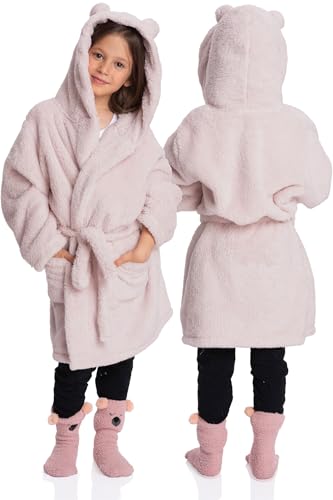 Mad Dog Sherpa Girls Indoor Jacket - Kids Plush Wear for Daily Comfort - Ideal for Ages 5-12 Years2