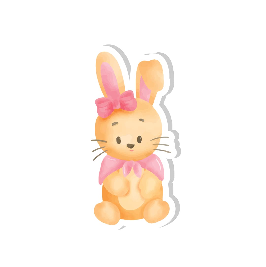 woopme Cartoon Rabbit Stickers for Laptop Boys Girls Programmers Car Bicycle Luggage Notebook Water Bottles Guitar Graffiti Patches Printed Wall Funny Vinyl Decals Mini Sticker (Multicolored) (B09798DZ4G) Amazon Price History, Amazon Price Tracker