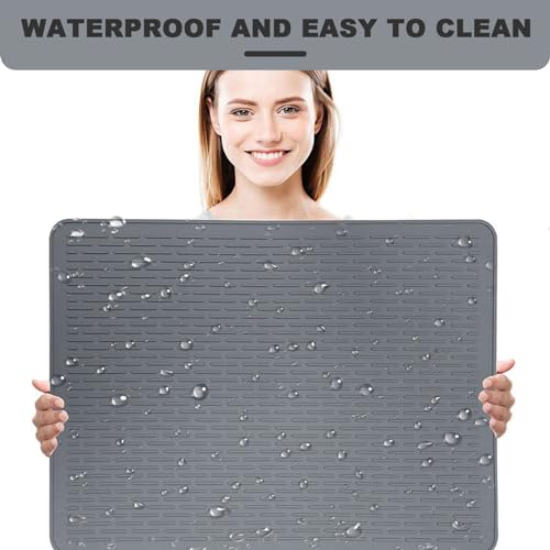 Tapis de séchage grand format pour protéger le plan de travail - 3