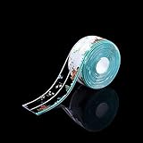 【Flexible installation】: Flexible PVC sealing strip with crease design can be folded to 90 degrees to tightly seal the gap between the walls. The caulk sealing strip can keep the kitchen and bathroom clean and tidy as new one for a long time.