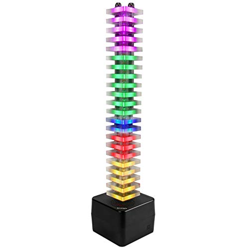 Bluetooth Speakers, Smalody Creative Wireless Speaker 7 LED Light Colors Interact with Music