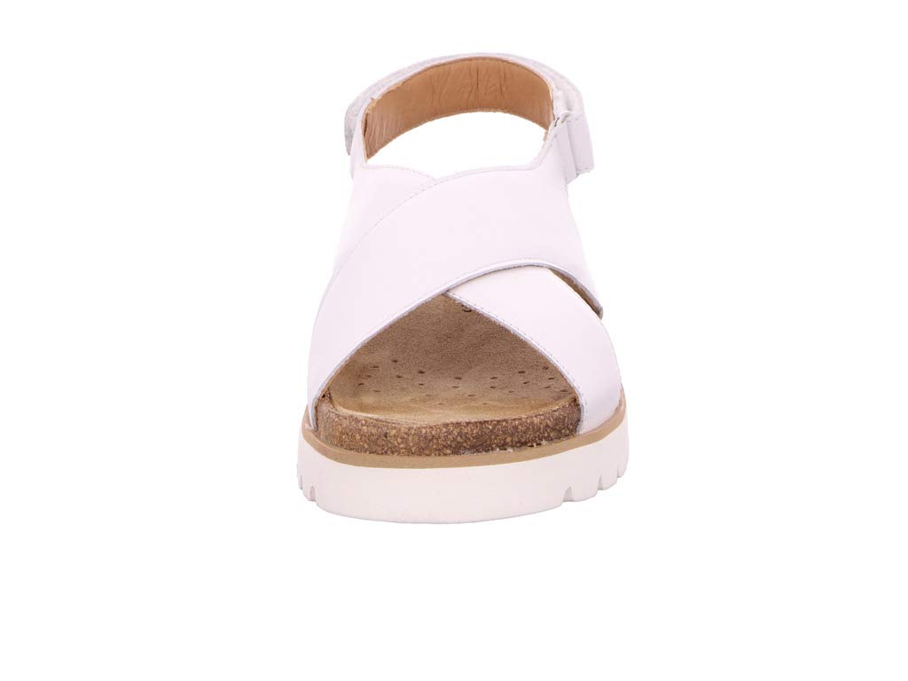 Mephisto Tally White Sandalo Donna Listini Incrociati