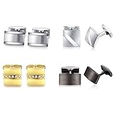 Diese Infinity Manschettenknöpfe sind die perfekte Ergänzung für jedes Ensemble. Jeder Manschettenknopf wurde von Hand fein modelliert.