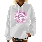 JOIMINGD Chandail Côtelé Chandail Brun Chandail De Noël CAT Hommes Noir À Col Roulé Sweat À Capuchon À Pull-over Noir Chandail D'hiver Chaud Chandail 7x Col Roulé Féminin Cardigans Dames (White, XL)