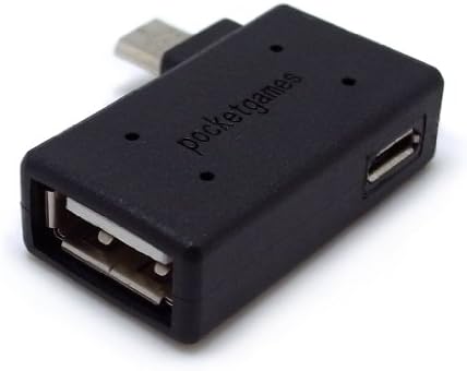Ultra Compact Micro USB OTG to USB 2.0 Adapter Self Powered