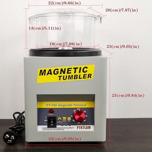 Ptktlam PT-PGJ01-KT185 Magnetic Tumbler, Jewelry Polisher thumb #1