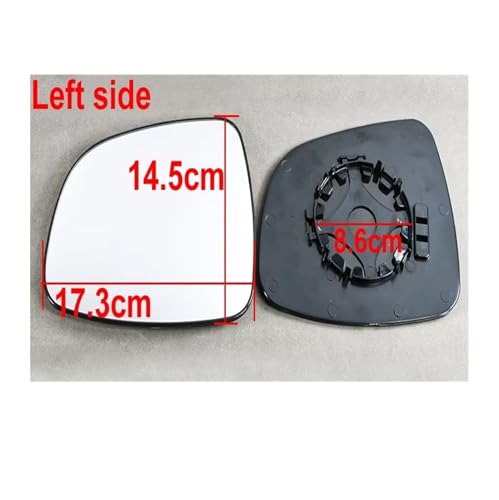Verre rétroviseur cassé pour Suzuki SX4 solution de remplacement 2PCS - 3