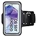 CoverKingz Bracciale sportivo per Samsung Galaxy A55 5G – Custodia da braccio con scomparto per chiavi – Supporto sportivo – Nero immagine