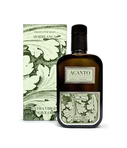 Aventto Botanikal Hojiblanca Estojo de 500 ml, azeite de oliva virgem extra