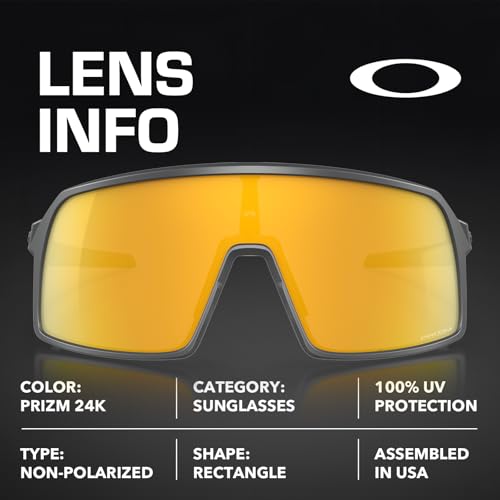 Image of Oakley SUTRO S OO9462 Shield Shape Sunglasses With Official Eyewear Kit