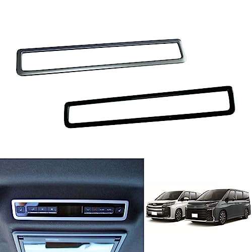 TARCELL 新型 ヴォクシー 90系 ノア 90系に対応 リアエアコンスイッチパネル エアコンパネル ABS 車種専用 VOXY 90系 NOAH 90系 アクセサリー カスタムパーツ 内装 タイプA 1P ブラック