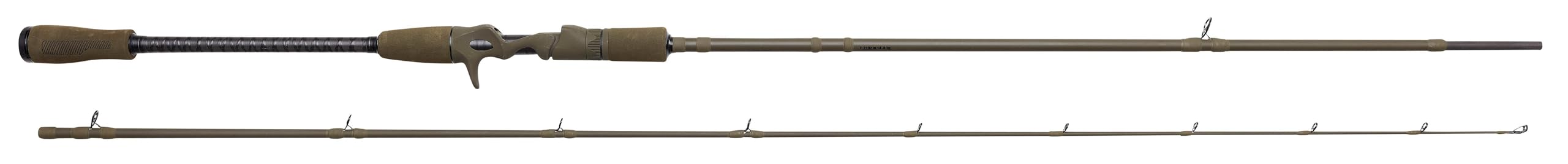 Savage Gear SG4 Medium Game Baitcasting Rod – High-Performance Freshwater & Saltwater Fishing Rod for Bass, Pike, Walleye & Predator Anglers – Lightweight, Durable 2.13M 14-40G