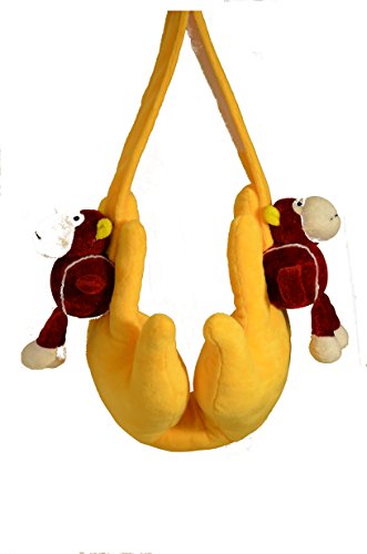 Reposacabezas infantil en forma de manos amarillo miniatura 3