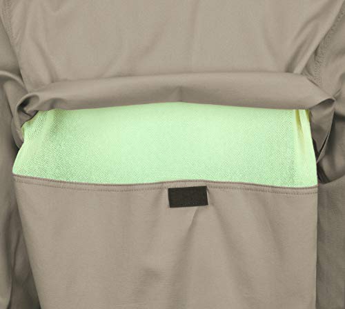 Image of MCR Safety Summit Breeze Flame Resistant FR Long Sleeve Shirt, 7-Ounce Cotton, Vents, Men's Work Shirt, Tan, 3X-Large Tall
