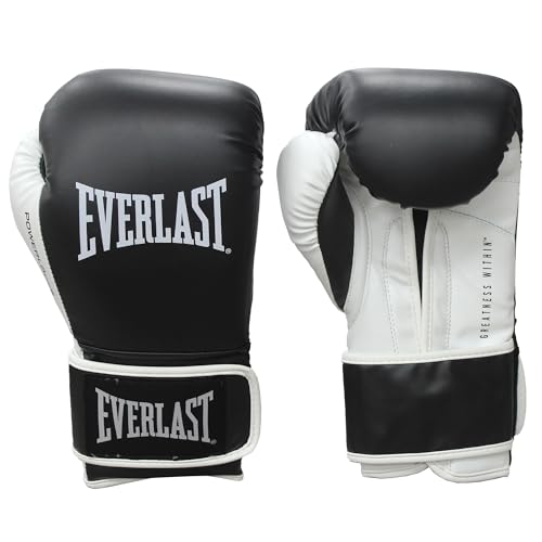 Gants de boxe Everlast Powerlock avec mousse avancée et prise ergonomique 10 oz