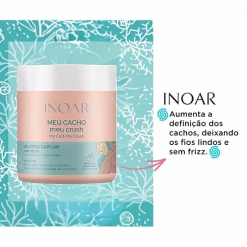 INOAR GELATINA MEU CACHO 500 GR