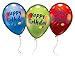 Produktbild Karaloon 30021 Latexballon, 6 Luftballons Happy Birthday Farblich Gemischt, 1-Pack