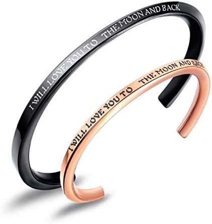 Amazon ブレスレット レディース メンズ ペアブレスレット 2本セット ブレスレット ペア シンプル チタン 金属アレルギー C型 ブレスレット 通販