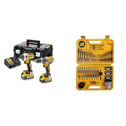 Kit perceuse DCD796 DEWALT pour la rénovation complète de la maison avec accessoires de perçage