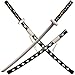 kljhld Épée Cosplay en Bambou Anime épée, Trafalgar D. Water Law Katana épée Mort Chirurgien épée Katana Blanc 103 cm/40 Pouces