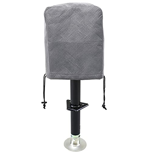 Electric Tongue Jack Cover, Waterproof RV Jack Cover Power RV Jack Cover for Travel Trailer Outside(Large Size 14″H x 5″W x 10″D) - As Seen On TV