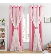 Tende Trasparenti Deconovo Per Camera Da Letto – 2 Pannelli 132x242 Cm, Bianco, Con Occhielli – Filtro Luce E Privacy