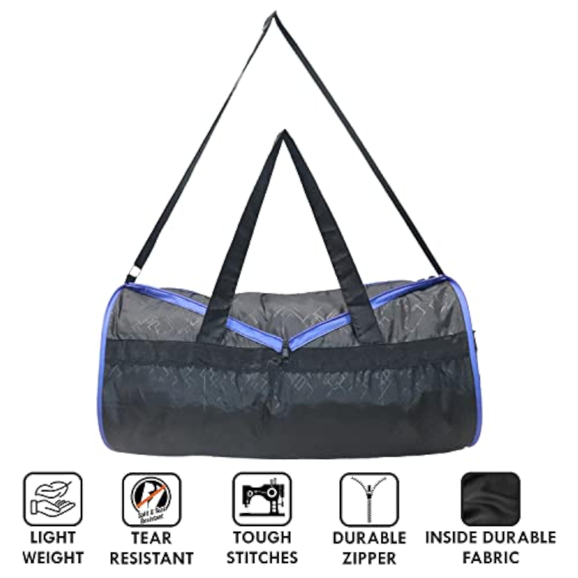 Polyester Duffle Bag, Shoulder Gym Bag for Men & Women