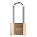 Master Lock 175LH, No. 175 Wide Resettable Combination Brass Padlock (Pack of 12 pcs)