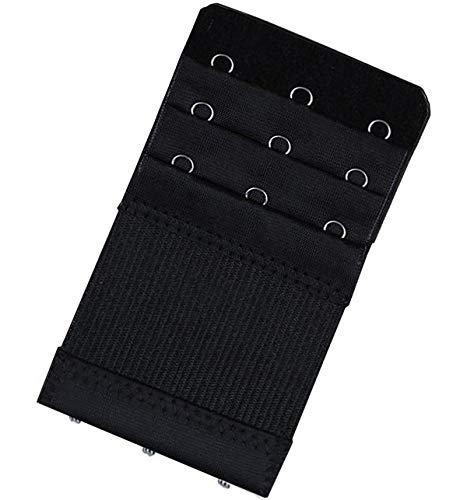 Bra Extender 3 Hooks 3 Rows Elastic Bra Band Hook Strap Extensions For Women, Pack Of 4 (Multicolor) #TOP6