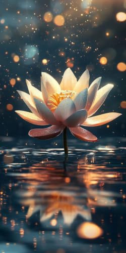 Diamond painting adulte fleur de lotus 60x120cm l-316
