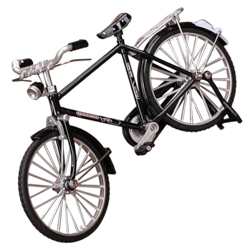 HOOTNEE Vintage Bicycle Home Decor Mini Bike Model Ornament Iron Craft for Office Table